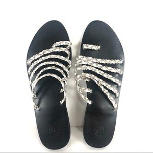 NWOT Urban Outfitters leather scrappy sand…